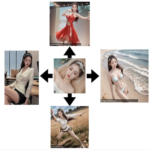Create your dream girl and have her follow your commands? That's what AI is for. Create your digital model in seconds and make her do anything.